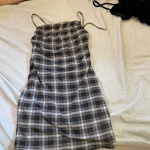 Cute black and white dress to dress and impress